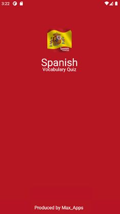 Spanish Vocabulary Quiz - Screenshot 1