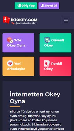iKiOkey.Com - Mobil Okey Oyna - Screenshot 2
