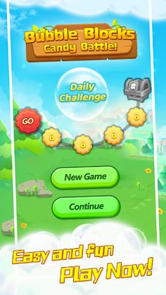 Bubble Blocks: Candy Battle! - Screenshot 2