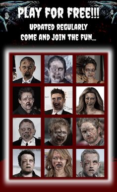 Celebrity Zombie Mashup: Gues - Screenshot 2