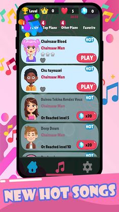 Chainsaw Man Game Piano Denji - Screenshot 4