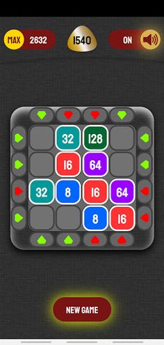 2048 shoot 4 side - Screenshot 2