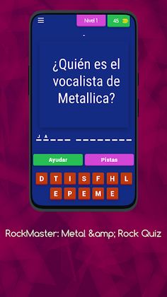RockMaster: Metal & Rock Quiz - Screenshot 1
