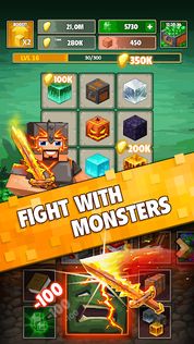 Minetap 3D: Idle-Merge RPG - Screenshot 2