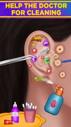 ASMR Ear Salon: Makeup Games - Screenshot 1