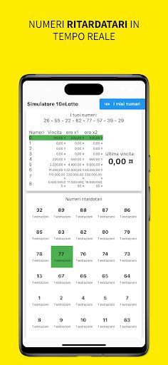 Simulatore 10eLotto - Screenshot 2