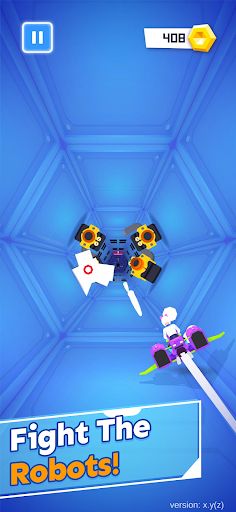 Cyberbike: space tunnel - Screenshot 4