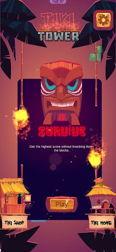 Tiki Tower - Block Puzzel - Screenshot 3