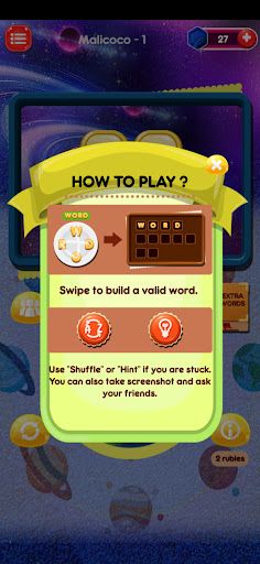Word Galaxy - Word Puzzle - Screenshot 2