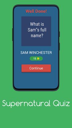 Supernatural Quiz - Screenshot 2