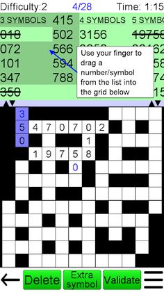 Number Fit Puzzle + - Screenshot 1