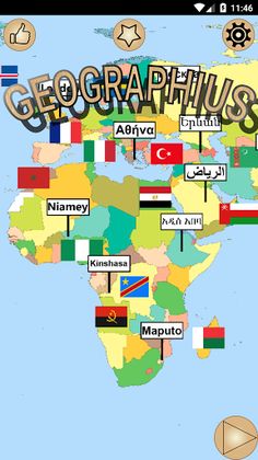 GEOGRAPHIUS: Countries & Flags - Screenshot 1