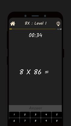 Multiplication Math Game 8X - Screenshot 4