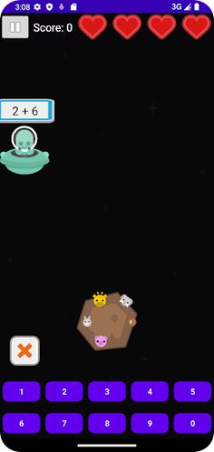 Maths Attack - Screenshot 3