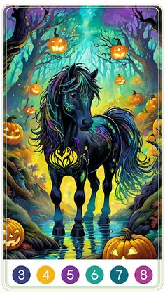 Horse Paint by Number - Screenshot 3