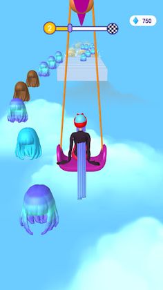 Hair Run - Screenshot 1