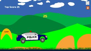 Police Car Endless Race Game - Screenshot 2