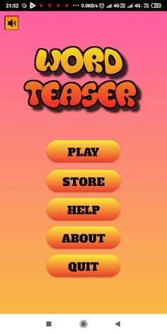 Word Teaser - Screenshot 1