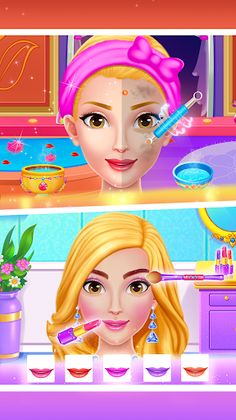 Princess makeup beauty salon - Screenshot 3