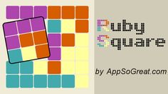 Ruby Square: puzzle game - Screenshot 2
