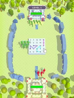 Castle Words Destroy 3D - Screenshot 4