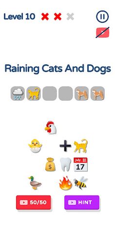 Emoji Word Puzzle: Emoji Game - Screenshot 2