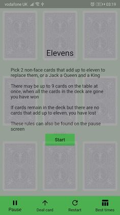 Elevens - Screenshot 1