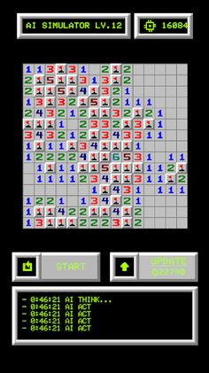 AI Simulator - Minesweeper - Screenshot 2