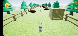 Rabbit Gold Runner - Screenshot 1