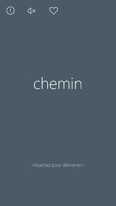 Chemin - Screenshot 1
