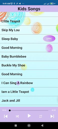 Kids Songs - Nursery Rhymes - Screenshot 4
