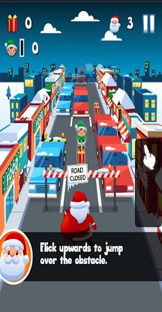 Santa City Run Expert Game - Screenshot 3
