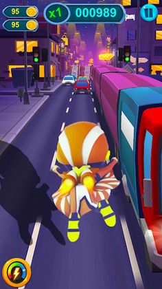 Vir Robot Super hero Dash - Screenshot 1