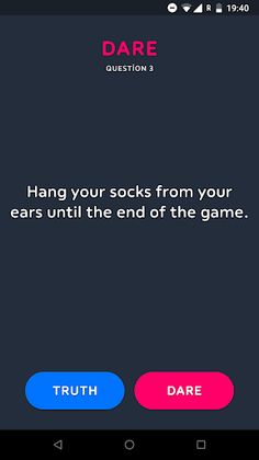 Truth Or Dare - Adult & Funny - Screenshot 2