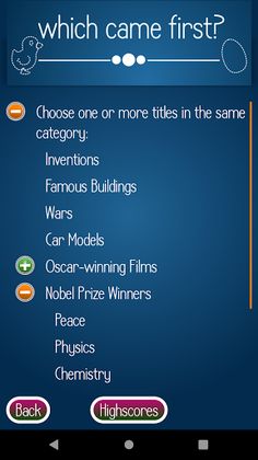 Trivia - Which Came First? - Screenshot 2