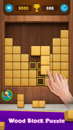 Wood Block Puzzle - PuzBlock - Screenshot 2