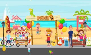 Pretend Play Seaside Party - Screenshot 1