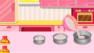 Make cake chocolate girls game - Screenshot 3
