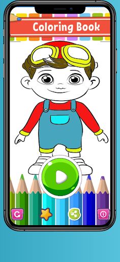 Coco Coloring Book JJ 3 - Screenshot 1