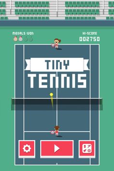 Tiny Tennis - Screenshot 1