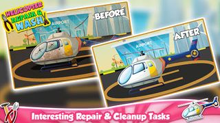 Gunship Helicopter Repair Shop - Screenshot 1