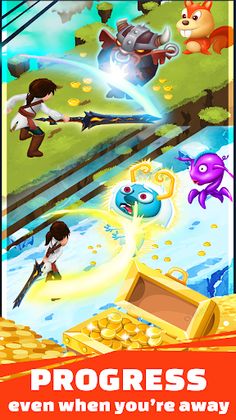 Tap Stars - Idle Clicker Heroe - Screenshot 3