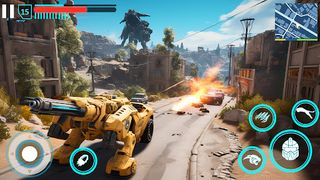 Car Transform Jet Robot Games - Screenshot 1