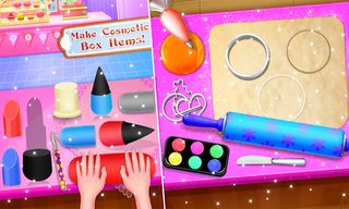 Makeup Kit Cakes- Cosmetic Box - Screenshot 1