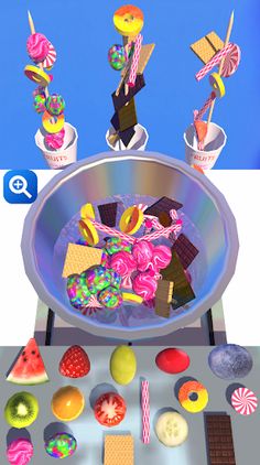 Fruit Sugar Candy Maker : ASMR - Screenshot 3