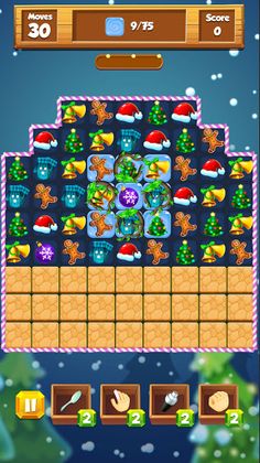 Xmas Match 3 Games - Screenshot 2