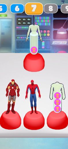 Superhero Merge - Screenshot 2