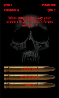 Metal quiz PRO - Screenshot 1