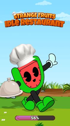 Strange Fruits Idle Restaurant - Screenshot 1