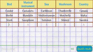 Categories - Word Game - Screenshot 2